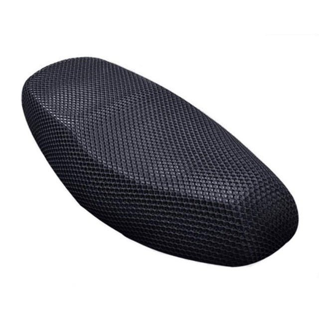 Breathable Summer Cool 3D Mesh Motorcycle Moped Motorbike Scooter Seat Covers Cushion Anti-Slip Waterproof