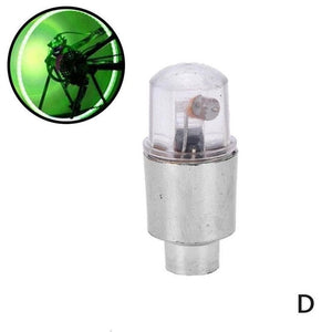Universal Waterproof Motorcycle Wheel Tire Decorative Bulb Bike Car Motorcycle Wheel Tire Tyre Valve Cap LED Flash Light Lamp
