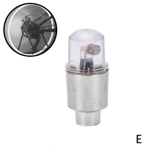 Universal Waterproof Motorcycle Wheel Tire Decorative Bulb Bike Car Motorcycle Wheel Tire Tyre Valve Cap LED Flash Light Lamp